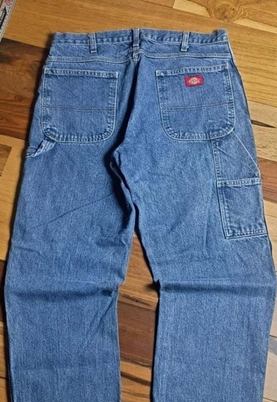 Dickies Men's Carpenter Denim Jeans Blue Workwear Pants